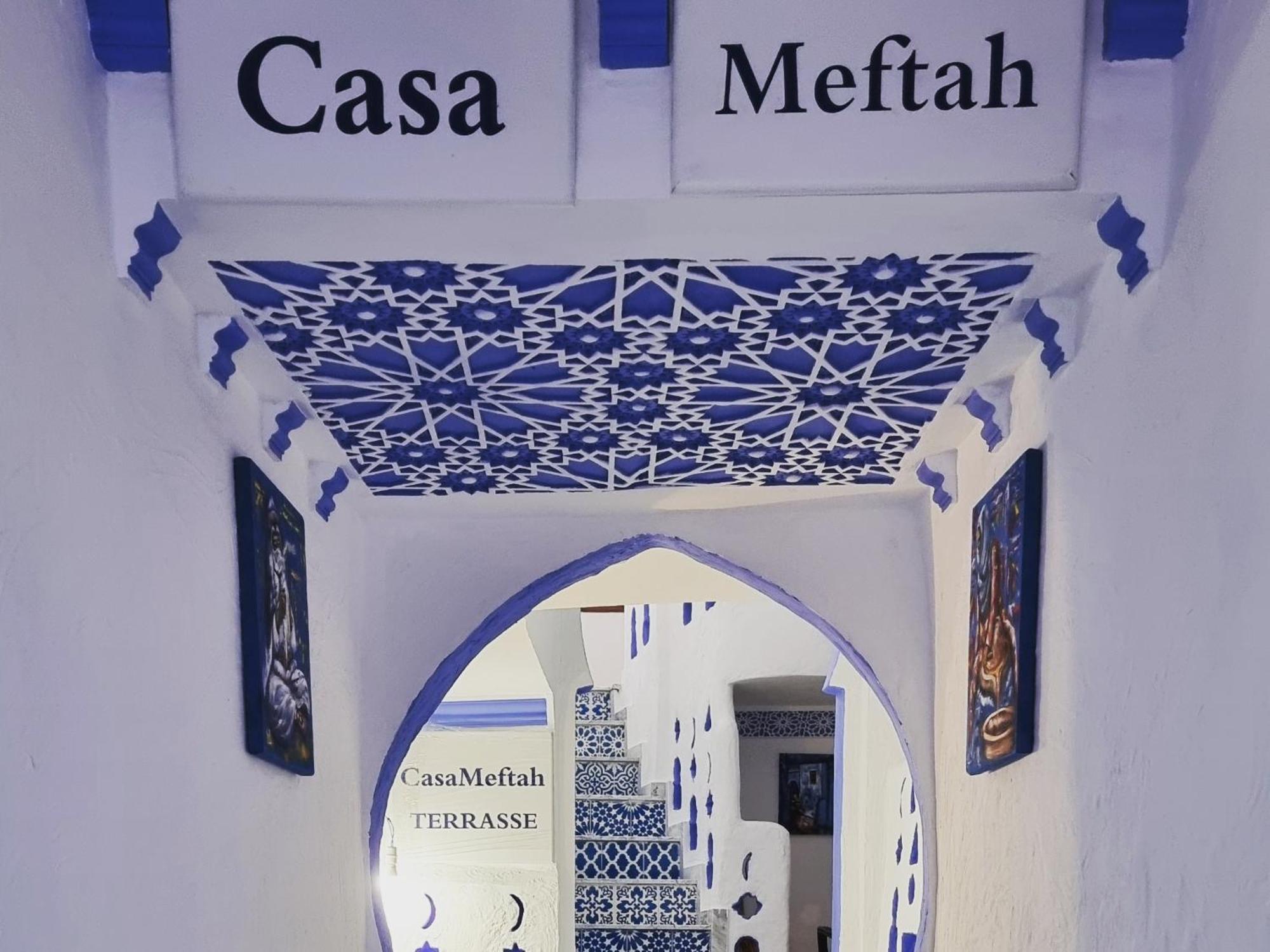 Apartamento Casa Meftah Blue Xauen Habitación foto